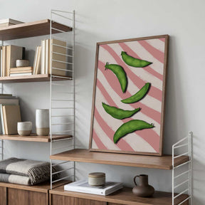 Sugar snap peas Poster