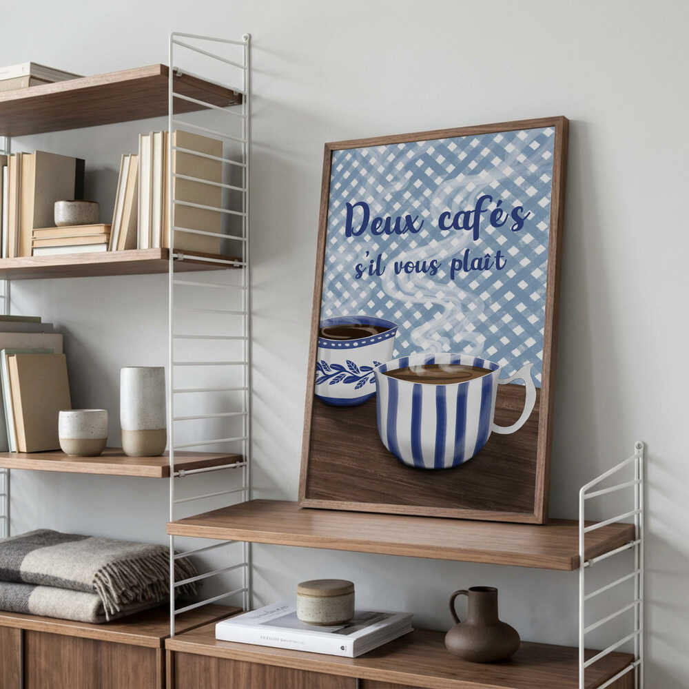 Two coffees please Poster