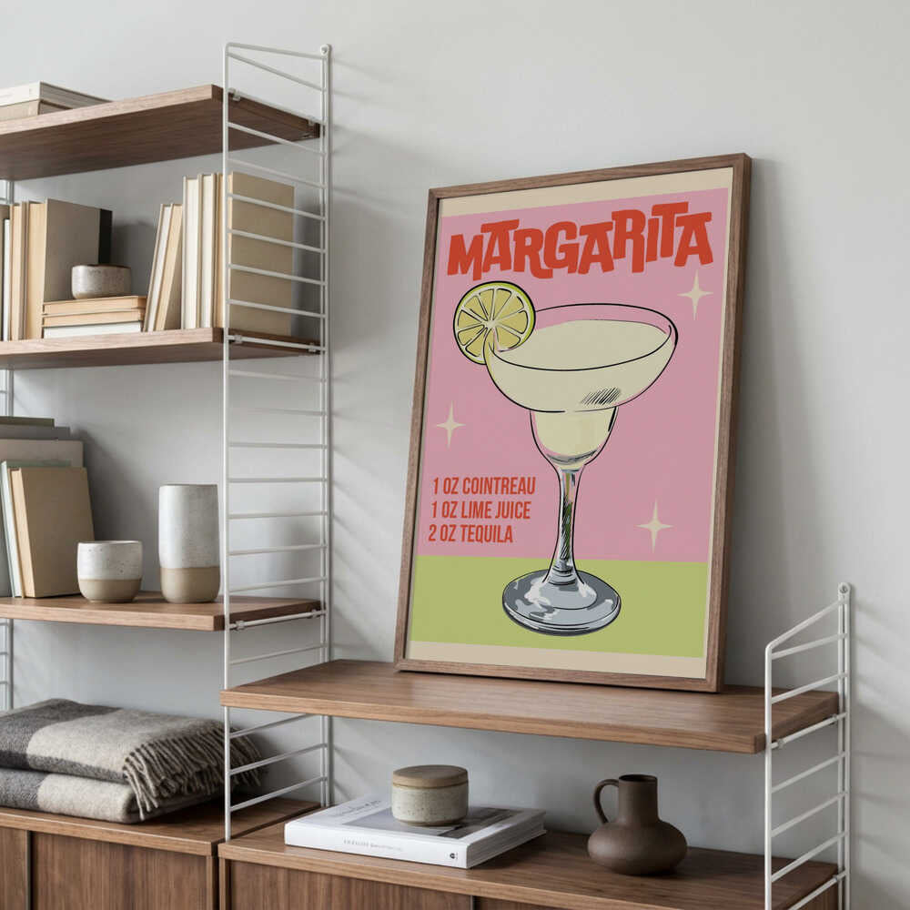 Margarita Cocktail Poster