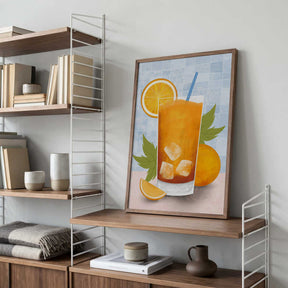 Orange drink Poster