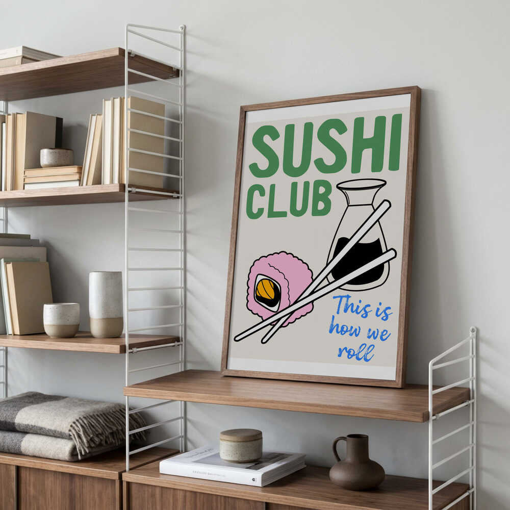 A3 Sushi Club 01.png Poster