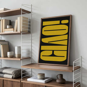 Abstract Typography Artwork Poster