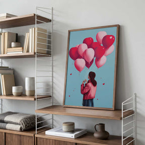 Love Balloons Flight Poster