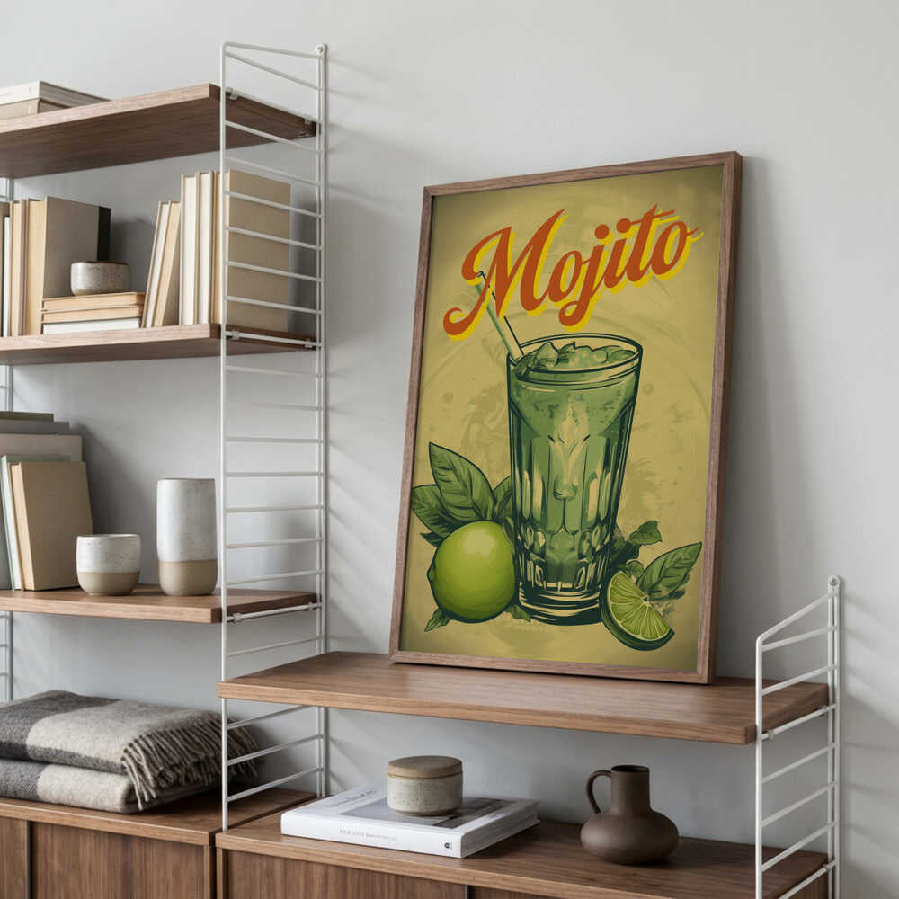 Lime Breeze Drink Poster