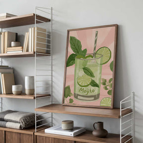 Minty Lime Delight Poster