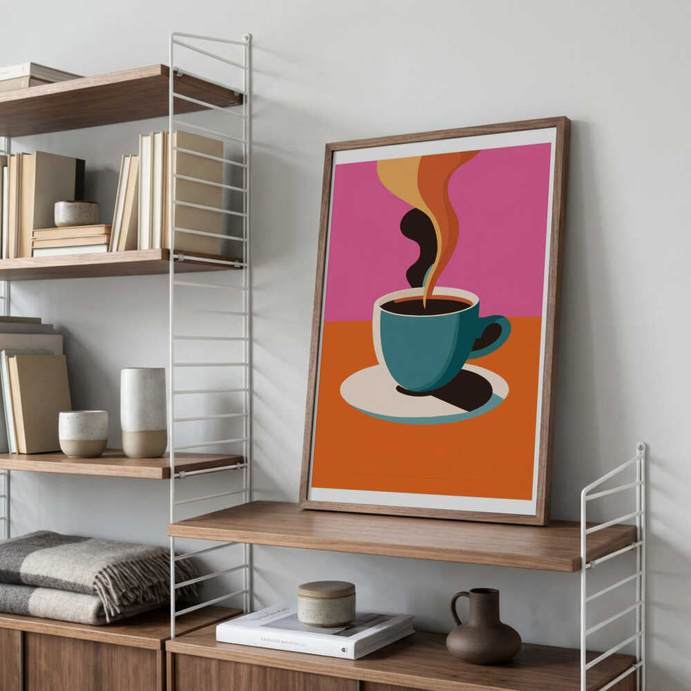 A3 Coffee Steam Pink Final 01 01.png Poster