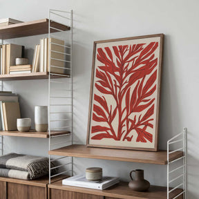 The Tree Branch with Leaves Poster