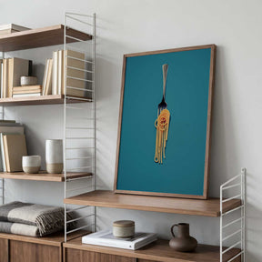 Pasta Swirl Symphony Poster