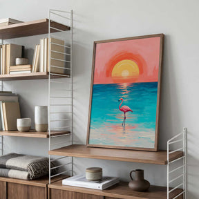Just Vibin’ By the Sea Poster
