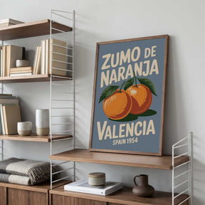 Valencia Oranges Poster