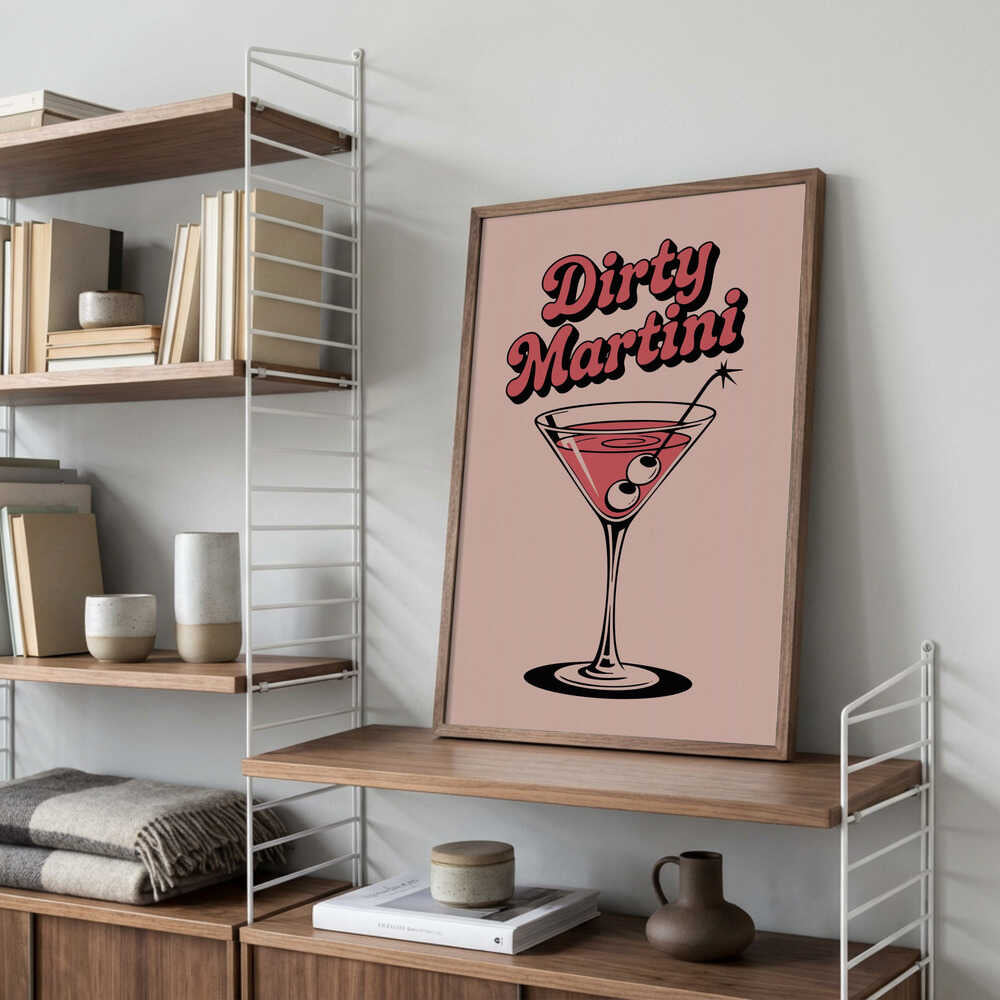 Martini Vibes Poster