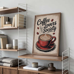 Steaming Cup Club Poster