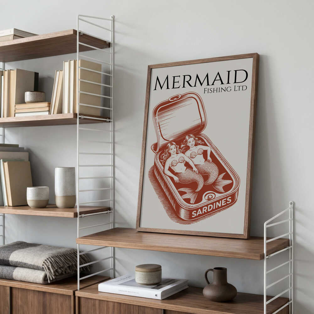 Mermaids in a Can Poster