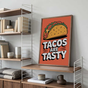 Tasty Taco Delight Poster