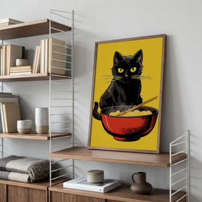 Noodle Cat No 1 Poster
