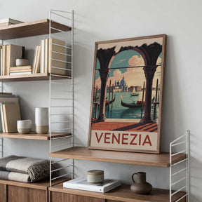 Venezia Vintage Travel Poster Poster