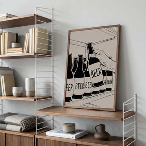 Beer Shelf Poster