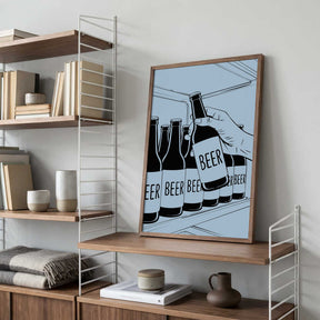 Beer Shelf Poster