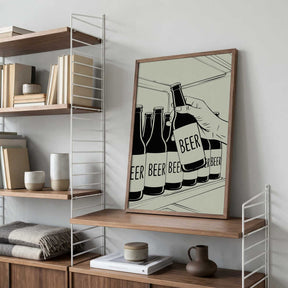 Beer Shelf Poster