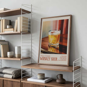 Classic Cocktails - Whiskey Sour Poster