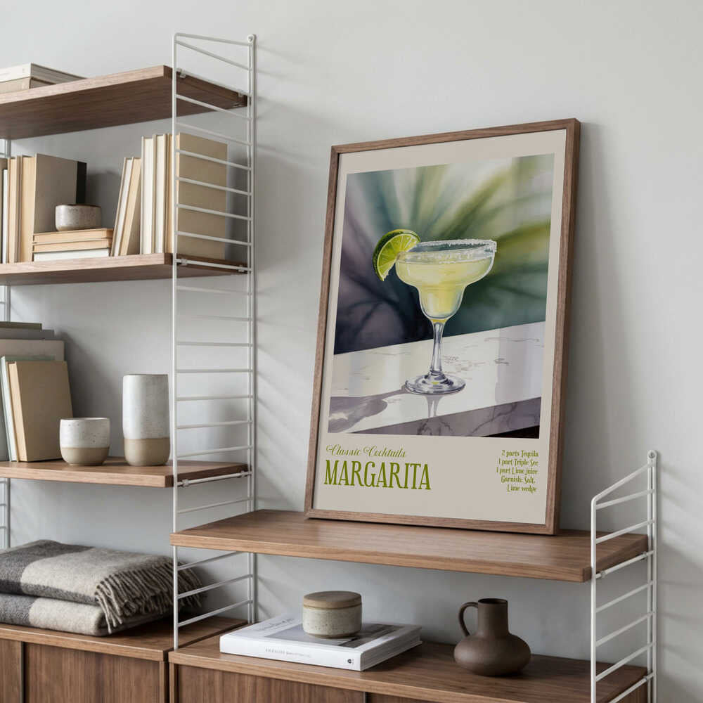 Classic Cocktails - Margarita Poster