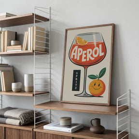 Aperol Spritz Retro Poster