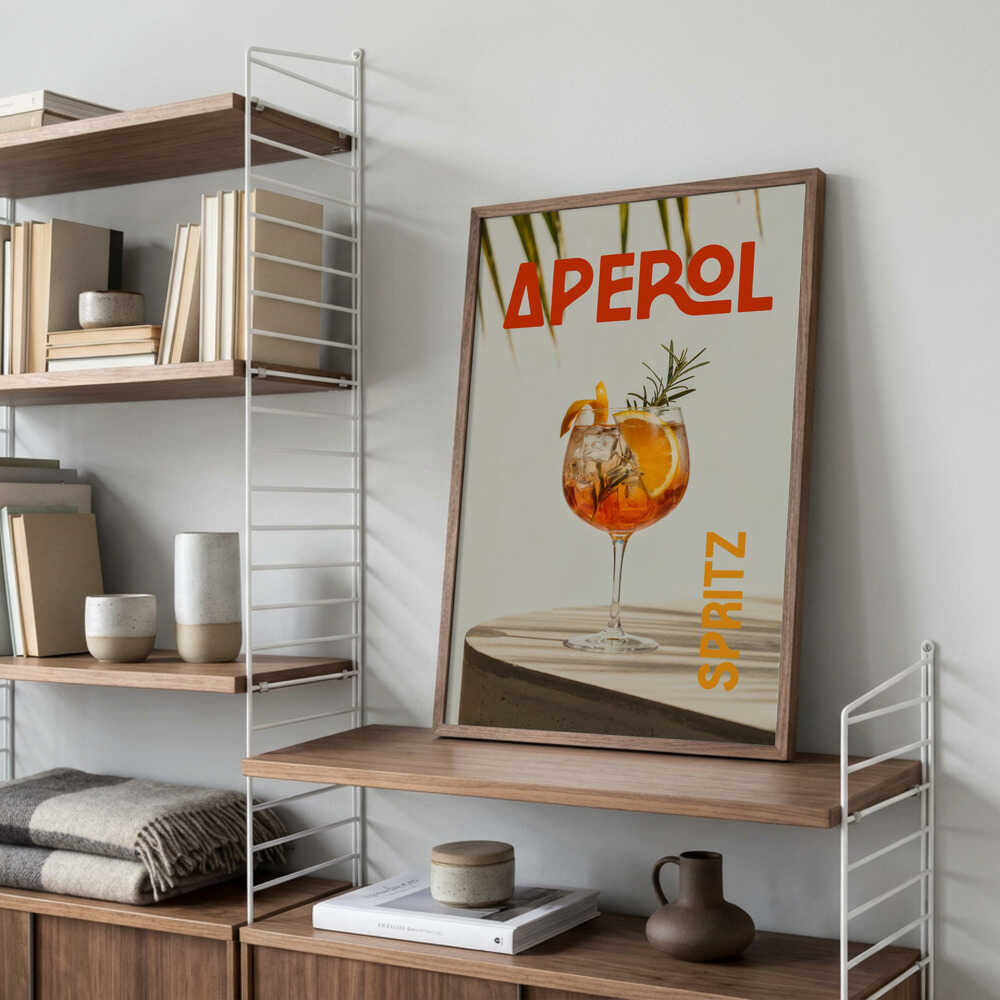 Aperol Spritz Tropic Poster