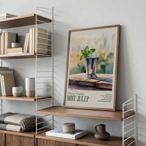 Classic Cocktails - Mint Julep Poster