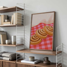 Swedish Cinnamon Buns Poster