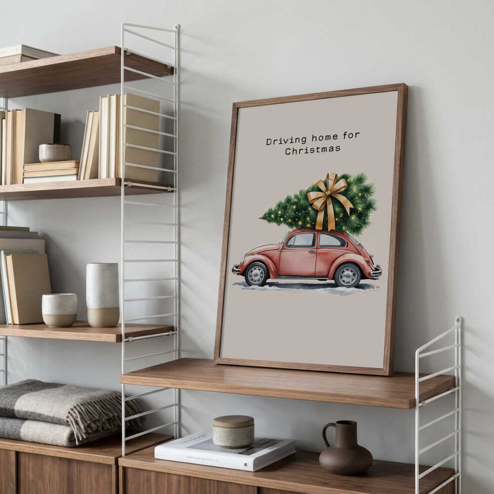 Driving Home for Christmas Poster