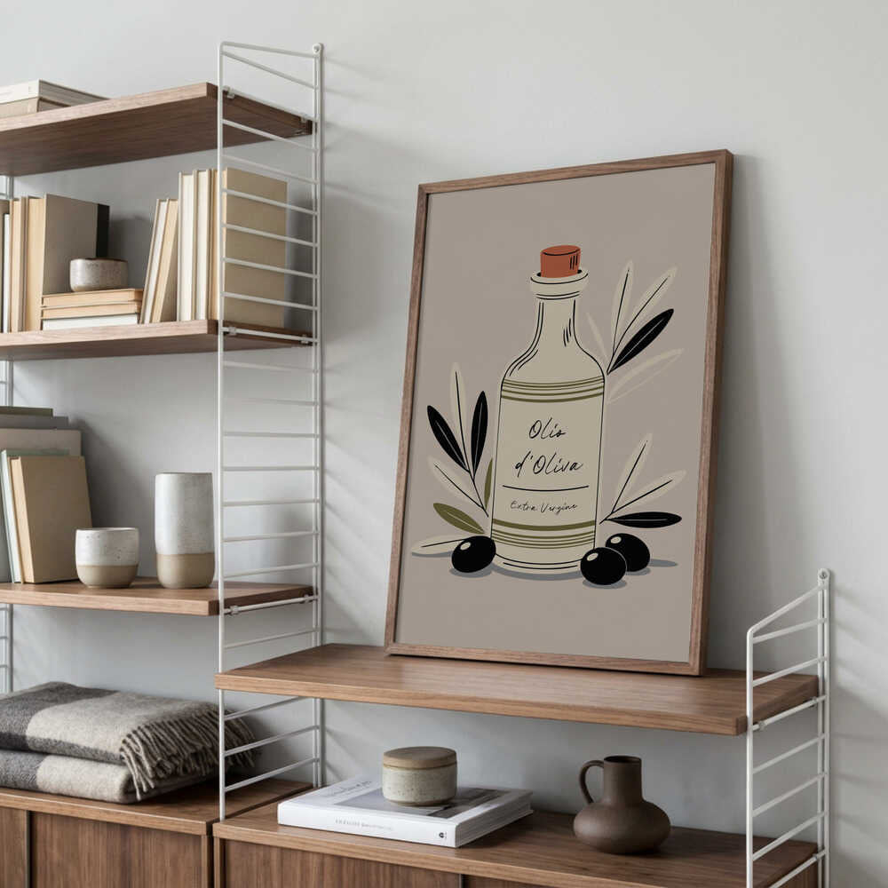 Olio D’oliva Poster