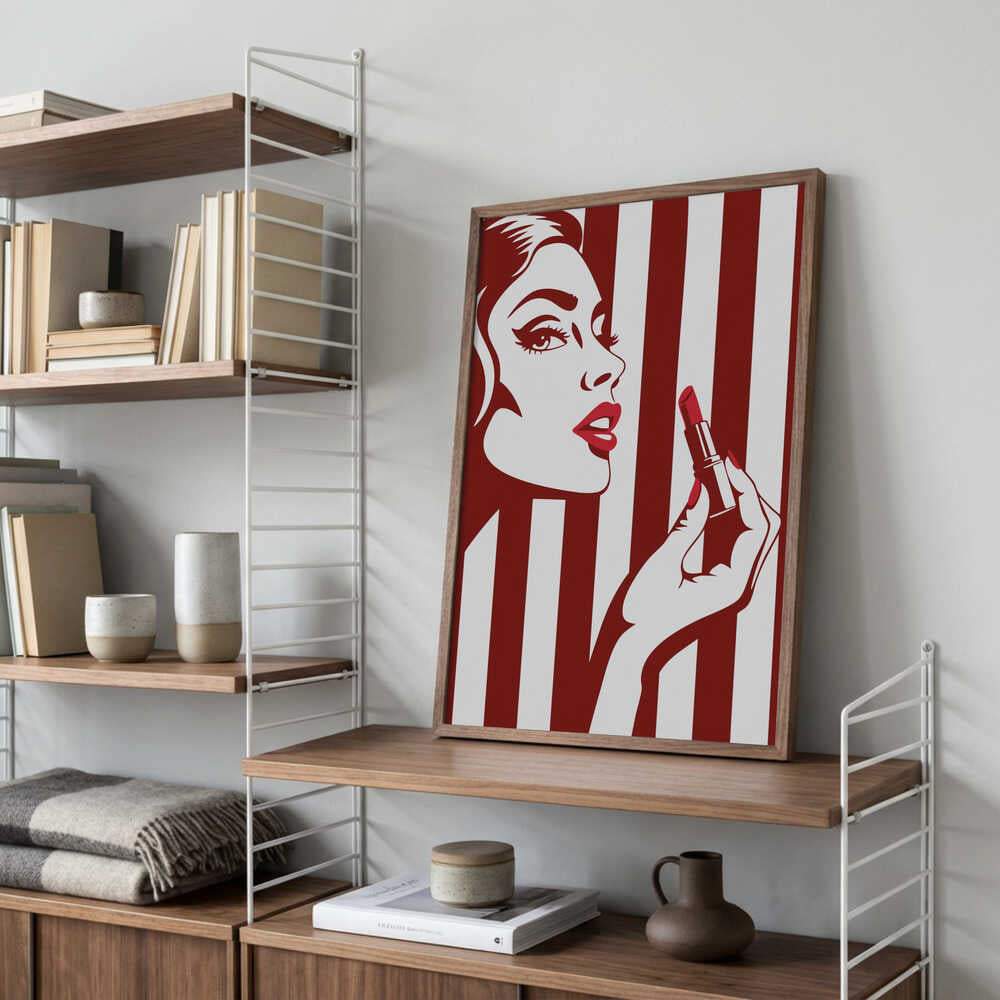 Put On Some Lipstick Poster