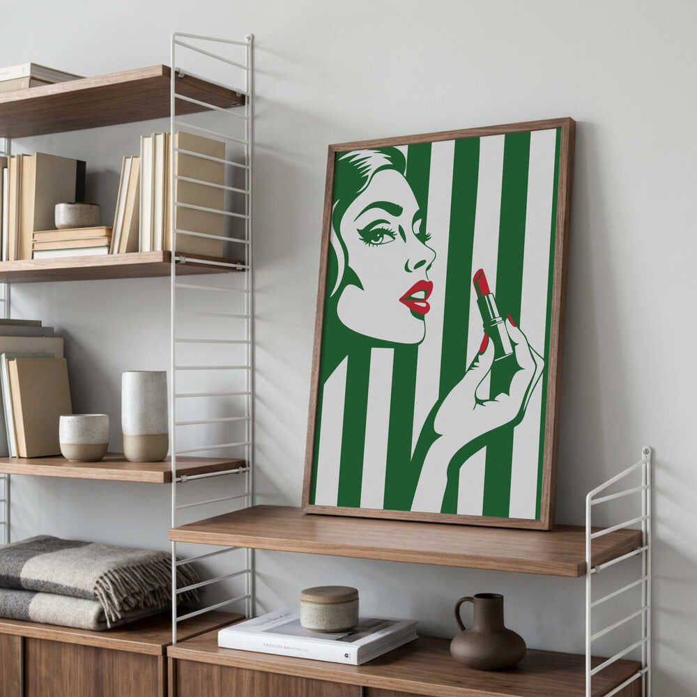 Put On Some Lipstick Poster