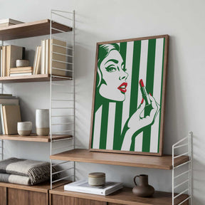 Put On Some Lipstick Poster