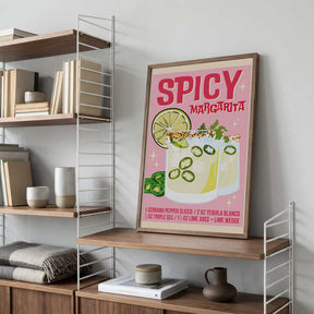 A3 Spicy Margs 5 Pink 01.png Poster