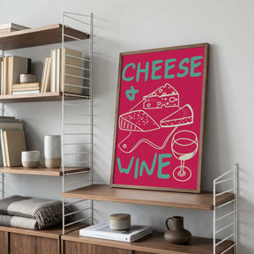 A4 Cheese & Wine 01.png Poster