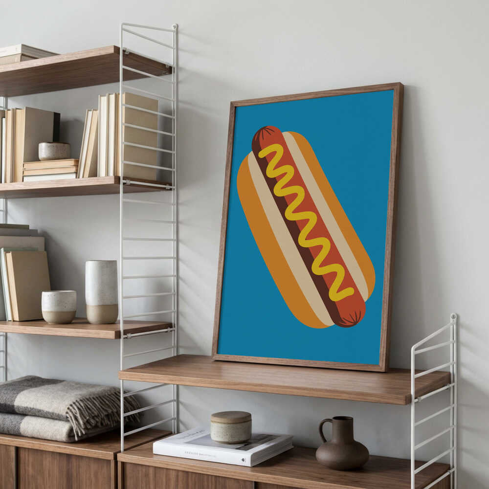 The Hot Dog Poster