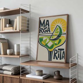 Sunny Margarita Poster