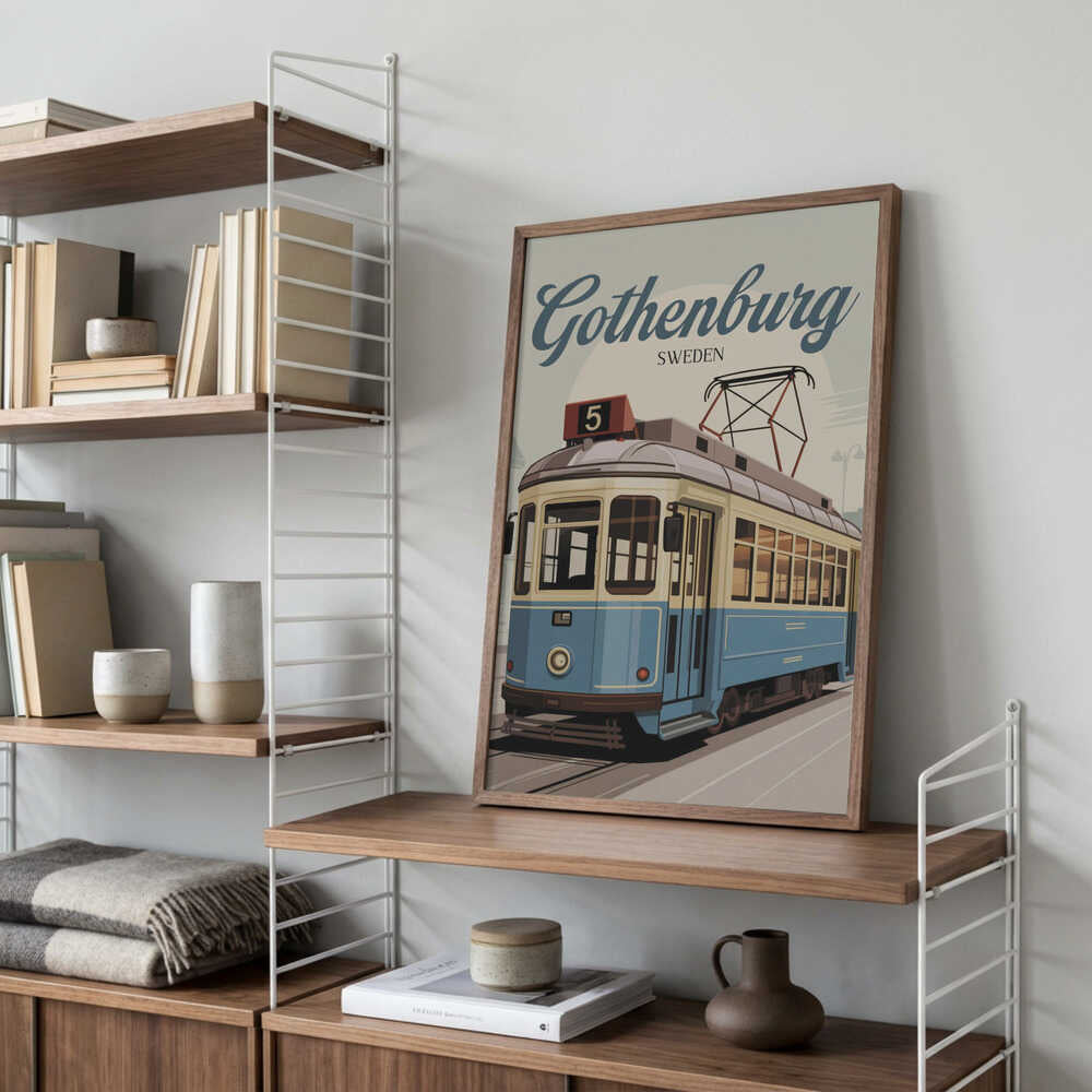 Gothenburg Travel Poster Poster