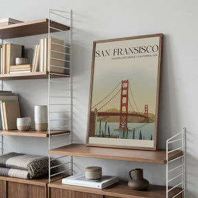 San Fransisco Travel Poster Poster
