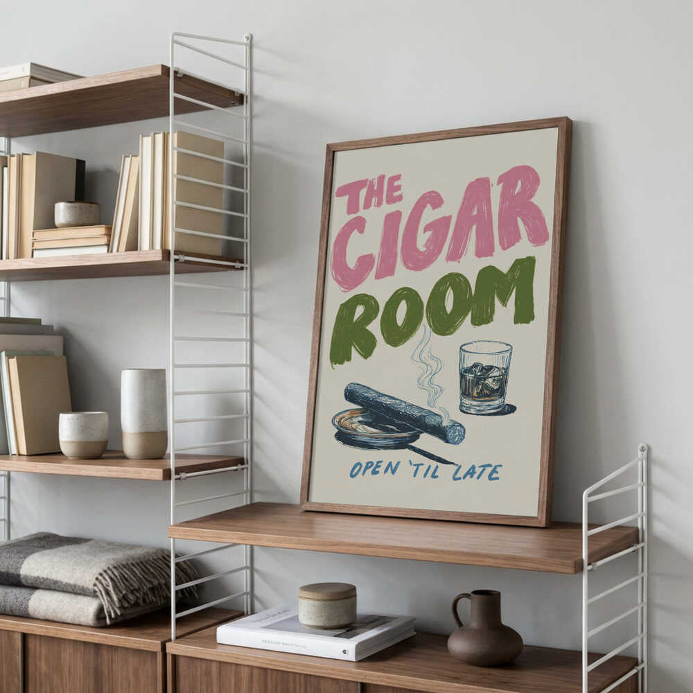 The Cigar Room Poster