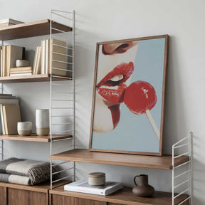 Red Lollipop Poster