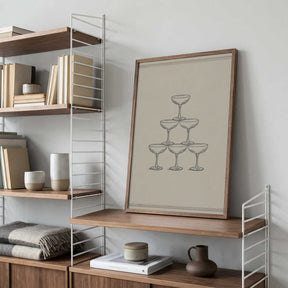 Glass Stack Poster