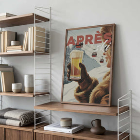 Apres Ski Alpine Poster