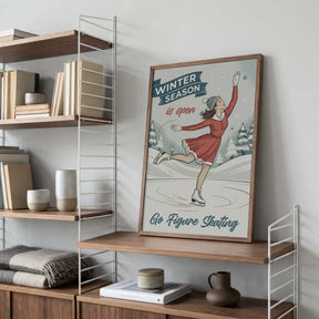 Go Figure Skating Poster