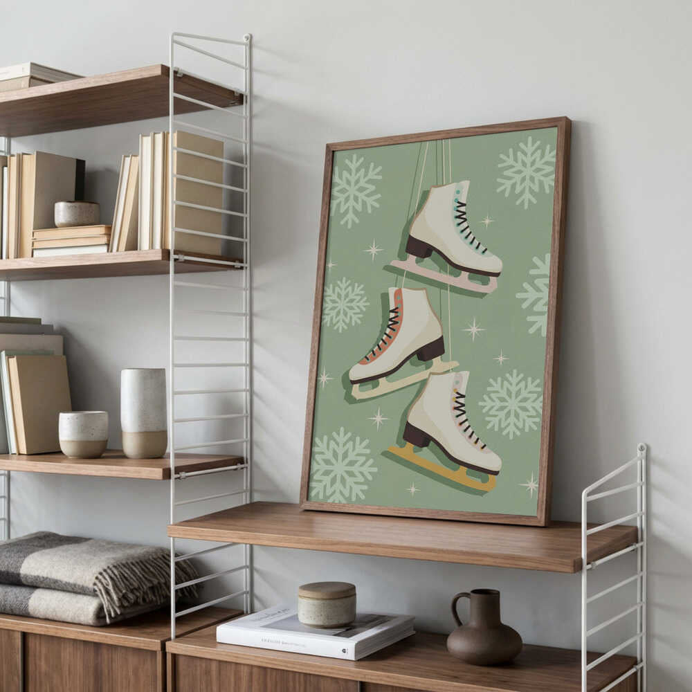 Three Skates Poster