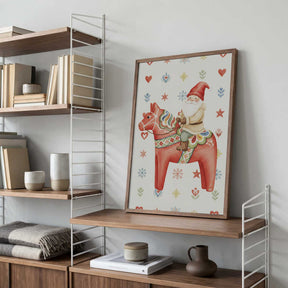 Gnome On Horse Poster