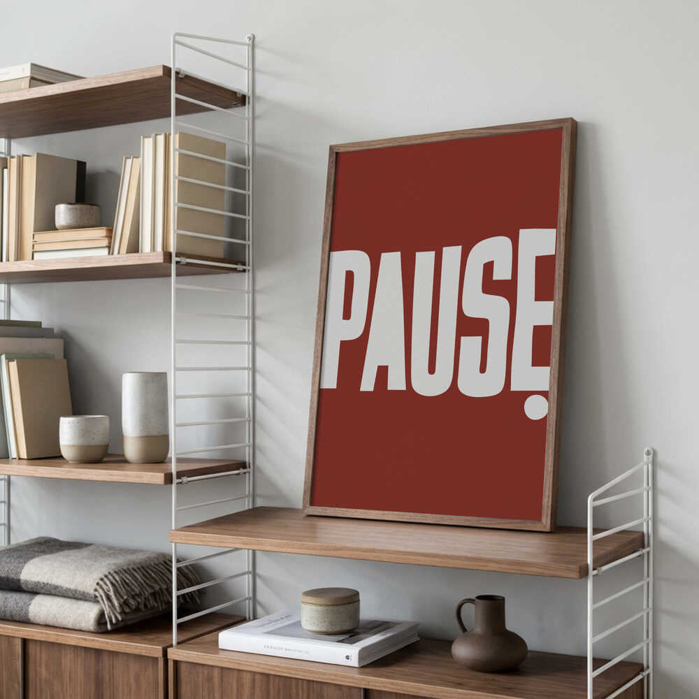 Pause Poster