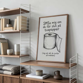 Slut På Toapapper Poster