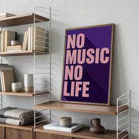 No Music, No Life Poster